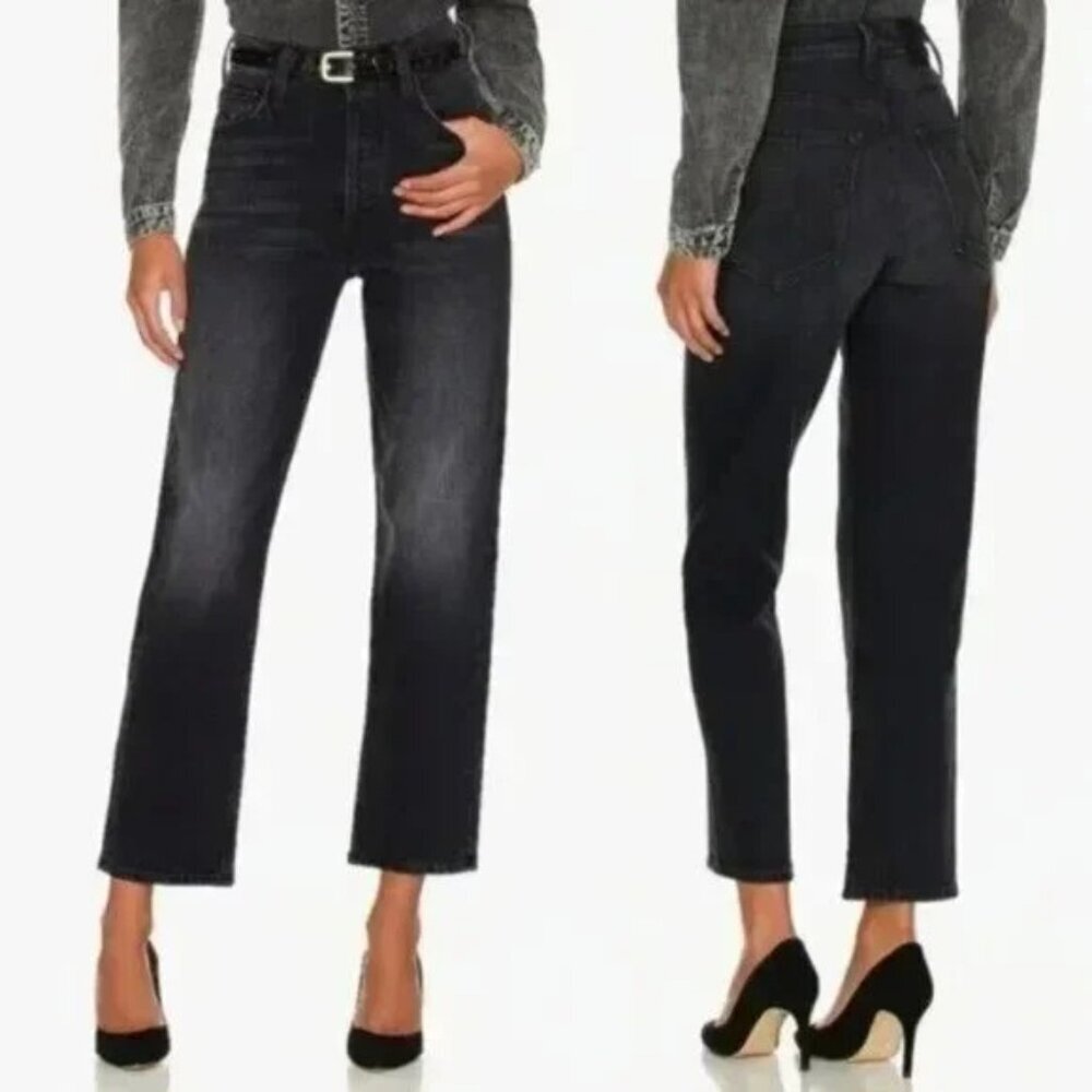 Mother SUPERIOR The Tomcat Jeans in Lies Lies Lies Straight Leg Size 25